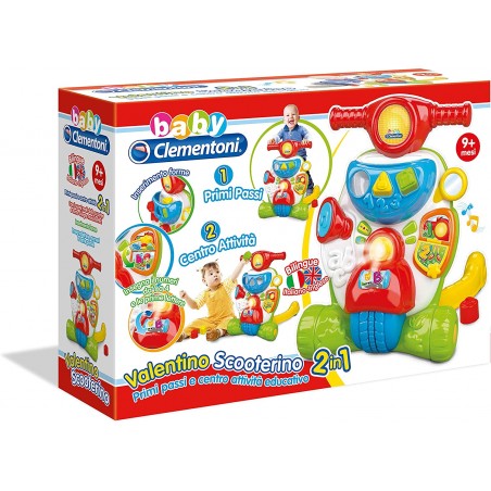 CLEMENTONI PRIMIPASSI VALENTINO  SCOOTERINO 14942