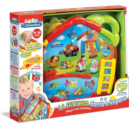 CLEMENTONI FATTORIA CANTA E IMPARA 14989 