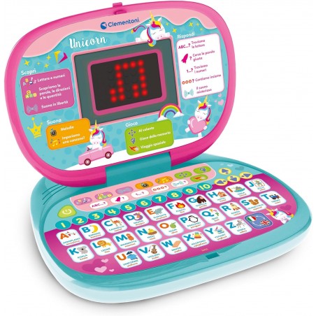COMPUTER Kid DOT LAPTOP UNICORNO CLEMENTONI
