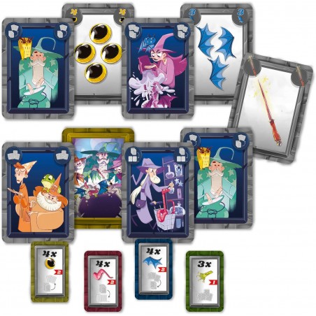 ABRA KABOOM GIOCO DA TAVOLO DI CARTE   CLEMENTONI