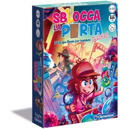 SBLOCCA LA PORTA POCKET GIOCO DA TAVOLO CLEMENTONI