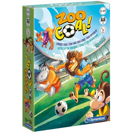 ZOO GOAL GIOCO DA TAVOLO DI CARTA  CLEMENTONI
