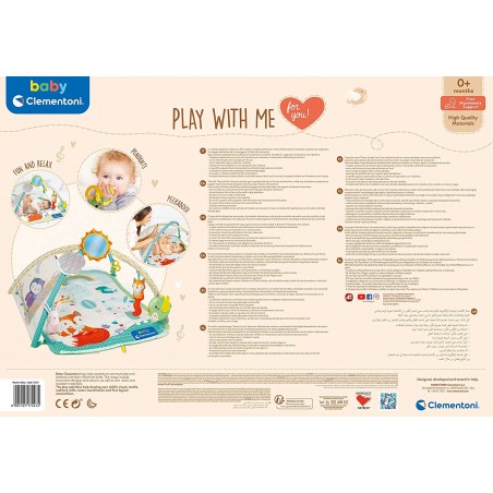 CLEMENTONI BABY PALESTRINA PLAY WITH ME SUONI E MELODIE