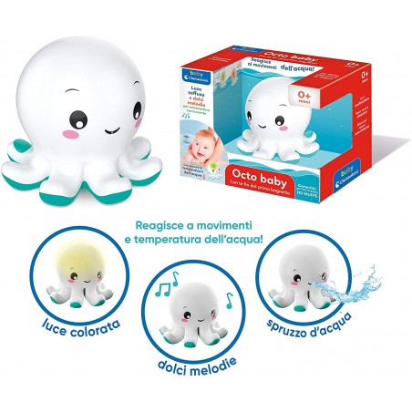 CLEMENTONI BABY OCTO BABY CON TE FIN DAL PRIMO BAGNETTO PER USO IN ACQUA