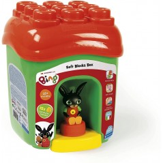 BING SECCHIELLO CON MATTONCINI CLEMMY E PERSONAGGIO BING CLEMENTONI