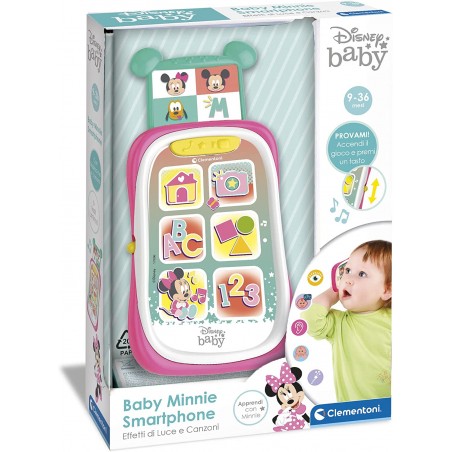 CLEMENTONI DISNEY BABY MINNIE SMARTPHONE 17696