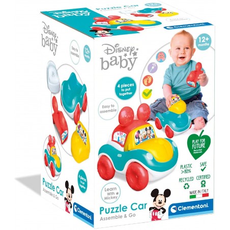 DISNEY BABY PUZZLE CAR CLEMENTONI 