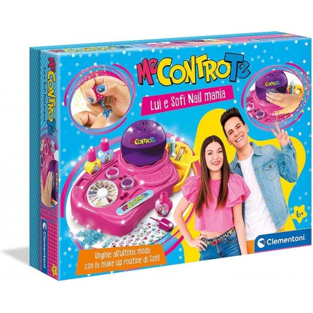 ME CONTRO TE LUI' E SOFI' NAIL MANIA KIT UNGHIE MANIA CLEMENTONI