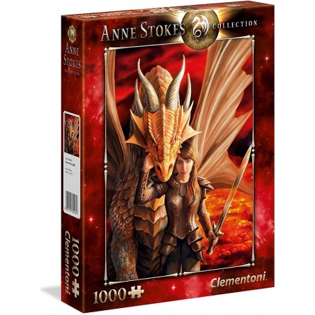 CLEMENTONI PUZZLE 1000 ANNE STOKES  INNER STORM 39464