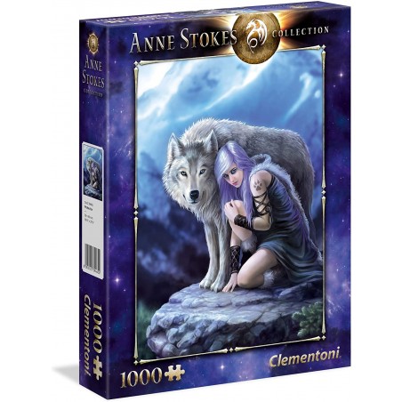 CLEMENTONI PUZZLE 1000 ANNE STOKES PROTECTOR 39465