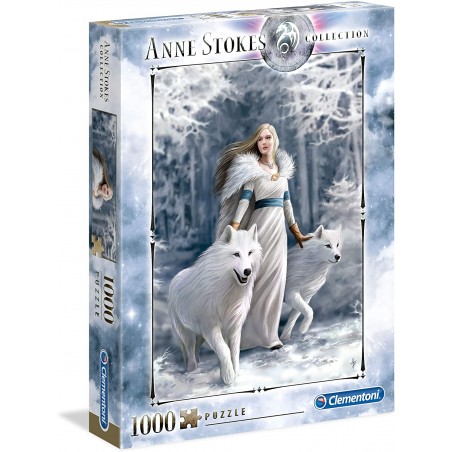 CLEMENTONI PUZZLE 1000 ANNE STOKES WINTER GUARDIAN 39477