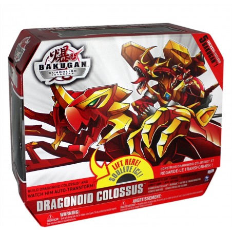 BAKUGAN COLOSSUS DRAGONOID SPIN MASTER 