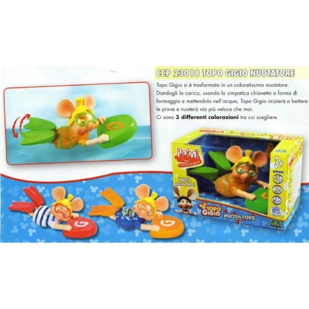 TOPO GIGIO NUOTATORE PRIMI GIOCHI PREZIO SI