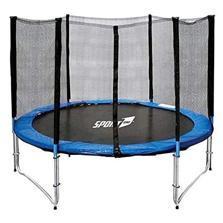 TAPPETO ELASTICO 183 CM CON RETE DI PRO TEZIONE ALTA 160 CM SPORT1