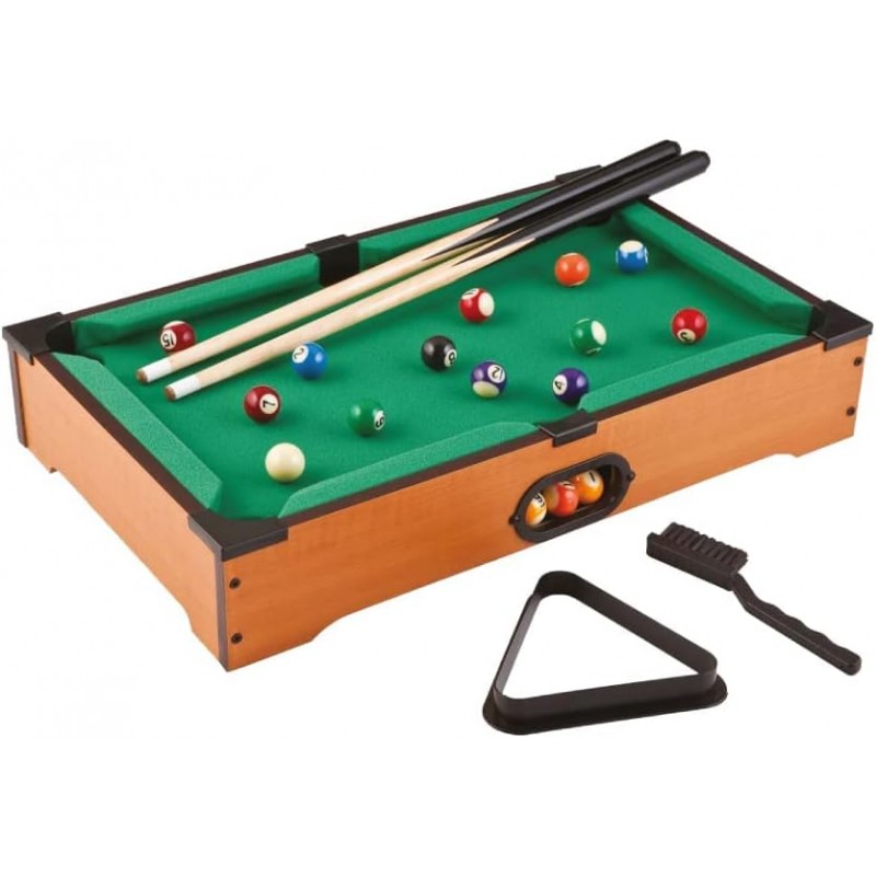 Sport1 Mini Calcetto E Biliardo Da Appoggio, Gioco Da Tavolo 2 In