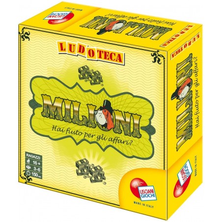 LUDOTECA MILIONI GIOCO DA TAVOLO LISCIANI GIOCHI