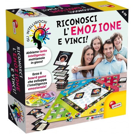 RICONOSCI L'EMOZIONE E VINCI GIOCO DA TAVOLO LISCIANI GIOCHI