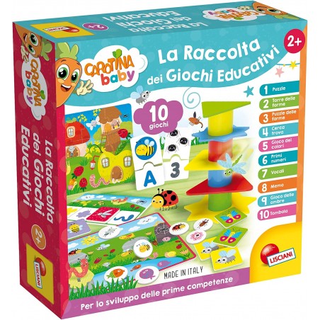 LISCIANI CAROTINA LA RACCOLTA DEI GIOCHI EDUCATIVI 95117