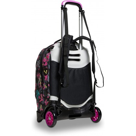 TROLLEY SEVEN JACK 2 RUOTE CAMOULOVE GIRL