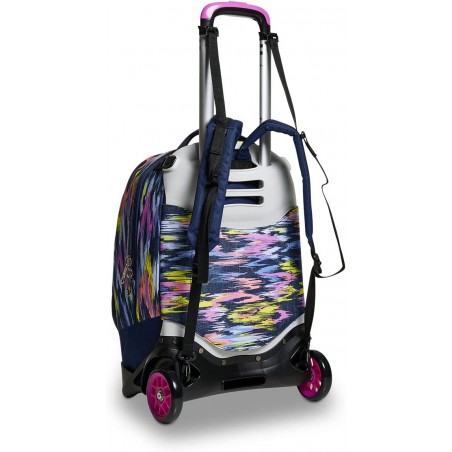 TROLLEY SEVEN JACK 2 RUOTE VIRTUAL GIRL  