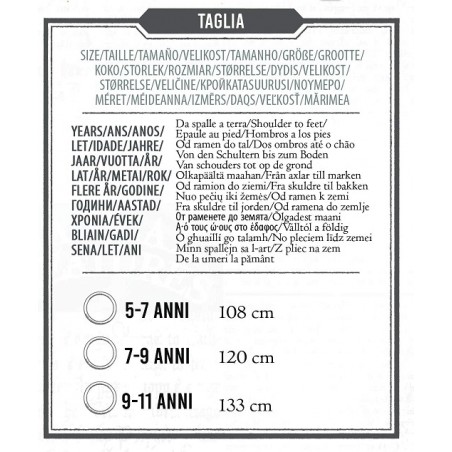 HARRY POTTER COSTUME DELUXE TAGLIA 9-11 ANNI CIAO