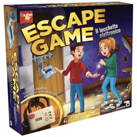 ESCAPE GAME IL LUCCHETTO ELETTRONICO  GIOCO DA TAVOLO ROCCO GIOCATTOLI
