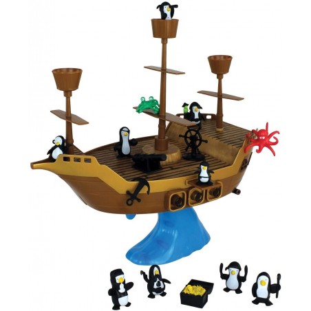 PINGUINI DEI CARAIBI GIOCO DA TAVOLO ROCCO GIOCATTOLI