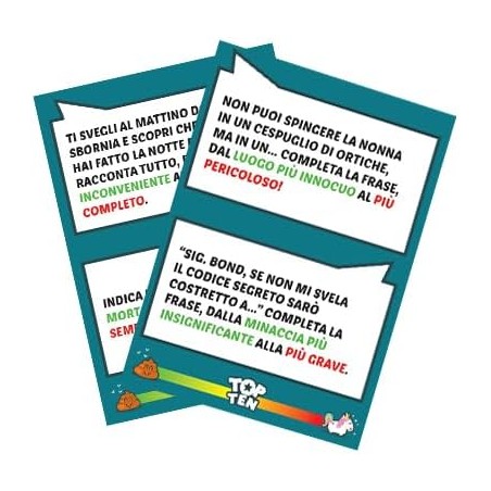 TOP TEN GIOCO DI CARTE GHENOS GAMES 