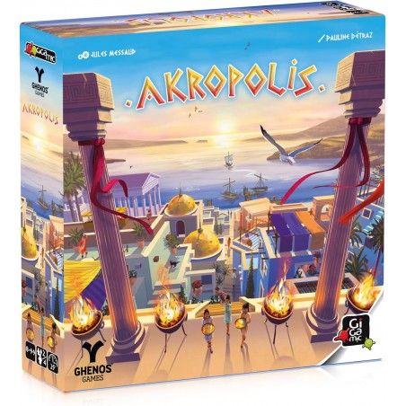 AKROPOLIS GIOCO DA TAVOLO GHENOS  GAMES