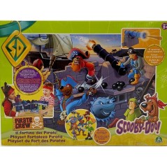 SCOOBY DOO! IL FORTINO DEI PIRATI CON 5  PERSONAGGI INCLUSI GIOCHI PREZIOSI