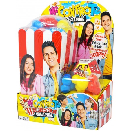 ME CONTRO TE POP CORN CHALLENGE GAMEVISION