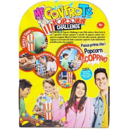 ME CONTRO TE POP CORN CHALLENGE GAMEVISION