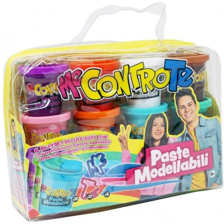 ME CONTRO TE VALIGETTA PASTA  MODELLABILE 12 PEZZI GAMEVISION