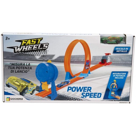 FAST WHEELS PISTA POWER SPEED GIOCHERIA 