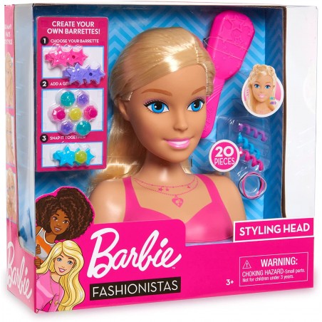 BARBIE FASHIONISTAS STYLING HEAD GIOCHI PREZIOSI