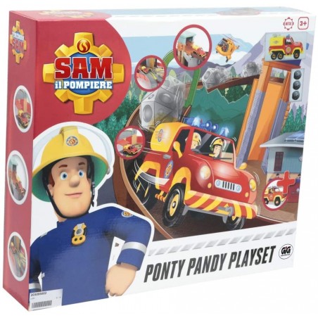 SAM IL POMPIERE PONTY PANDY PLAYSET VALI GETTA GIOCHI PREZIOSI