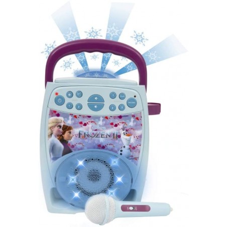 FROZEN II CANTA TU PROIETTORE LUMINOSO  CON 4 CANZONI ORIGINALI DEL FILM HASBR