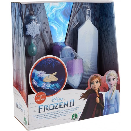 FROZEN II GUANTO SPARA GHIACCIO LUCI E  SUONI GIOCHI PREZIOSI
