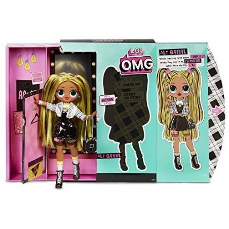 BAMBOLA LOL OMG DOLL CORE ALT GRRRL GIOCHI PREZIOSI