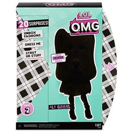 BAMBOLA LOL OMG DOLL CORE ALT GRRRL GIOCHI PREZIOSI