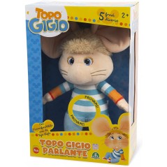 TOPO GIGIO PELUCHE PARLANTE CON 5 FRASI  ORIGINALI GIOCHI PREZIOSI TPG04000