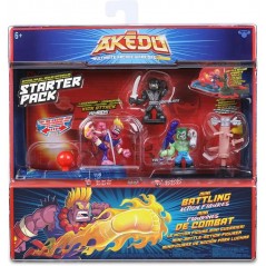 AKEDO MINI BATTLING ACTION FIGURES STARTER PACK GIOCHI PREZIOSI