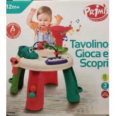 TAVOLINO GIOCA E SCOPRI PRIMI'  GIOCHERIA PRR02000