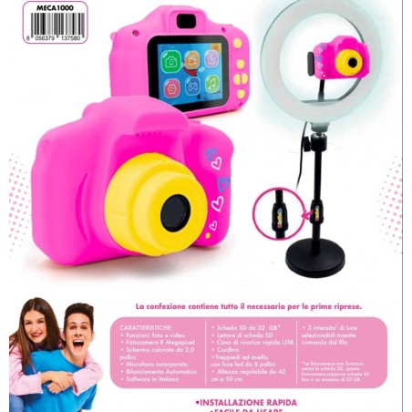 ME CONTRO TE VIDEOMAKER E FOTOCAMERA  PORTATILE GIOCHI PREZIOSI