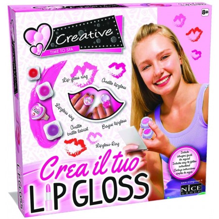 CREATIVE TIME TO SPA CREA IL TUO  LIP GLOSS NICE GROUP