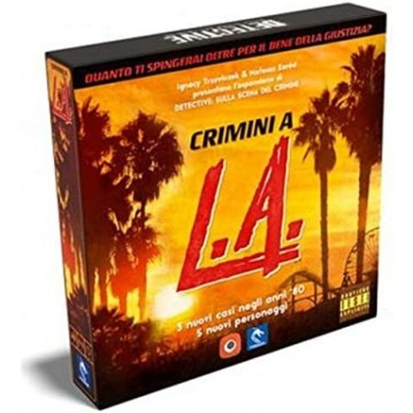 CRIMINI A L A ESPANSIONE DETECTIVE  SULLA SCENA DEL  CRIMINE ASMODEE