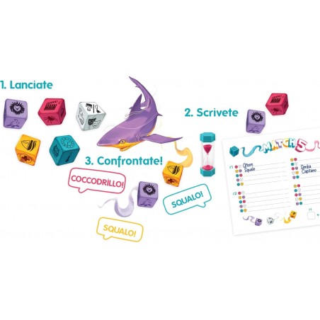 CINQUE GIOCO DA TAVOLO DA VINCI 