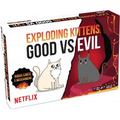 EXPLODING KITTENS GOOD VS EVIL GIOCO DI  CARTE PARTY GAMES ASMODEE