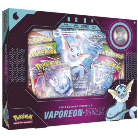 POKEMON COLLEZIONE PREMIUM VAPOREON VMAX 