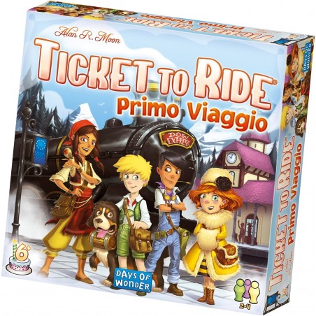 ASMODEE TICKET TO RIDE PRIMO VIAGGIO 